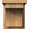 Ekena Millwork Huntington Rough Sawn Corbel w/Backplate, Western Red Cedar, 8"W x 10"D x 10"H COR08X10X10HUN01RWR - alternate 4
